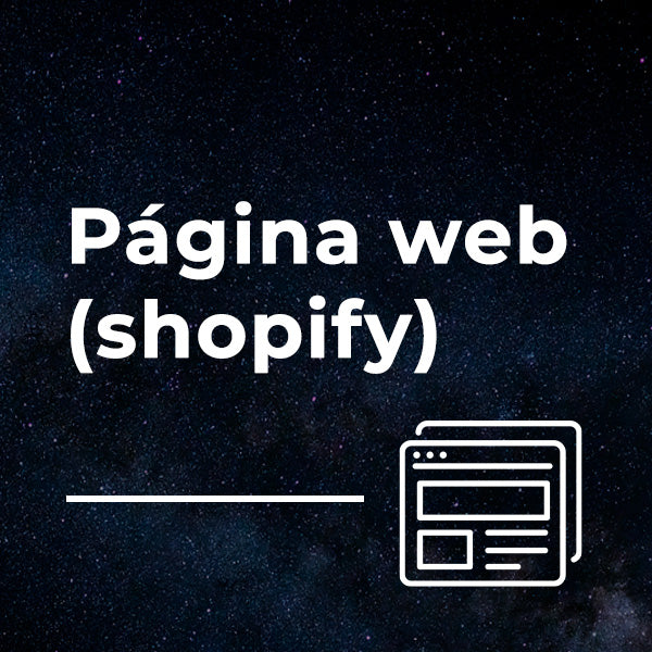 Página web básica (shopify)